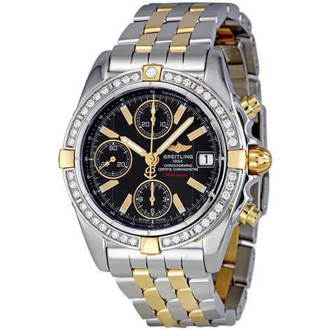 breitling diamond watch mens|breitling with diamond bezel.